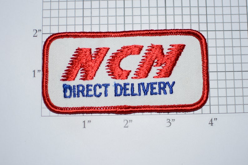 NCM Direct Delivery Vintage Iron-on Embroidered Clothing Patch for Uniform Shirt Jacket Vest Emblem Logo Insignia OTR Transportation Driver