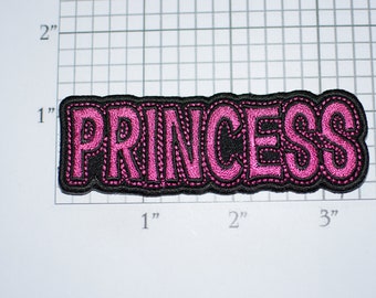 Princess Iron-On Vintage Embroidered Clothing Patch for Jacket Vest Backpack Bachelorette Gift Idea Jeans Women Fun Novelty Badge Emblem