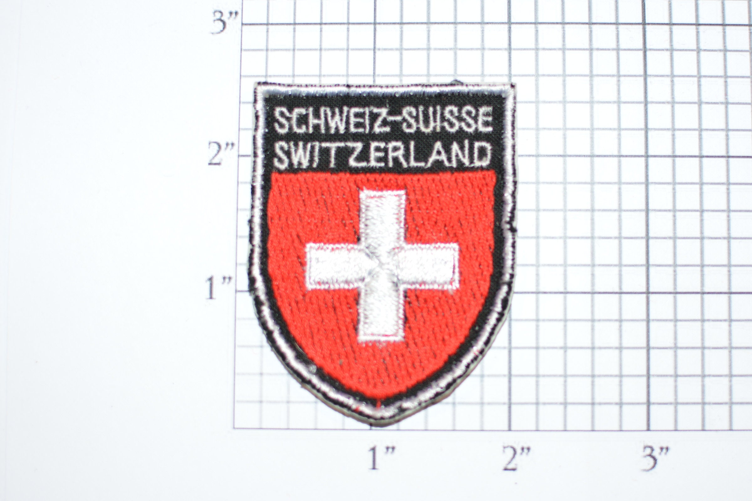 SWITZERLAND Embroidered Patches