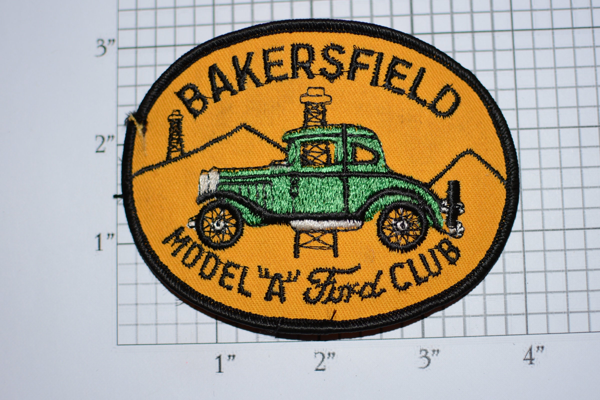 Bakersfield Model A Ford Club Damaged Cut Dingy