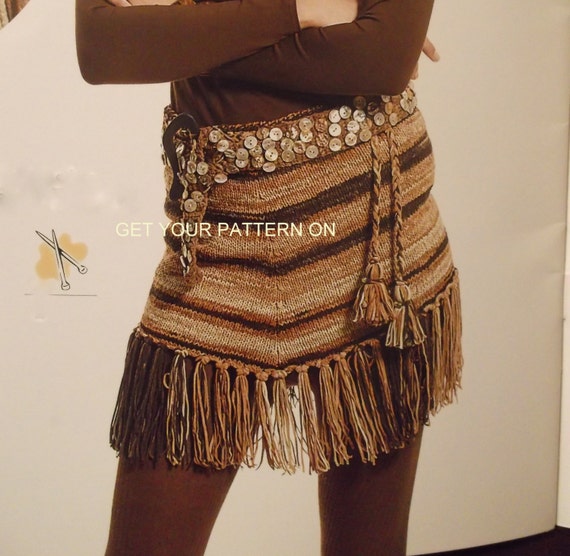 fringe skirt pattern