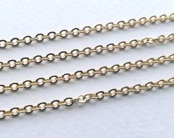 1 m beading Shiny Diamond Cut 1.5mm Royal Blue Curved Color Chain Flat Curb Supply for DIY jewellery necklace 145SF