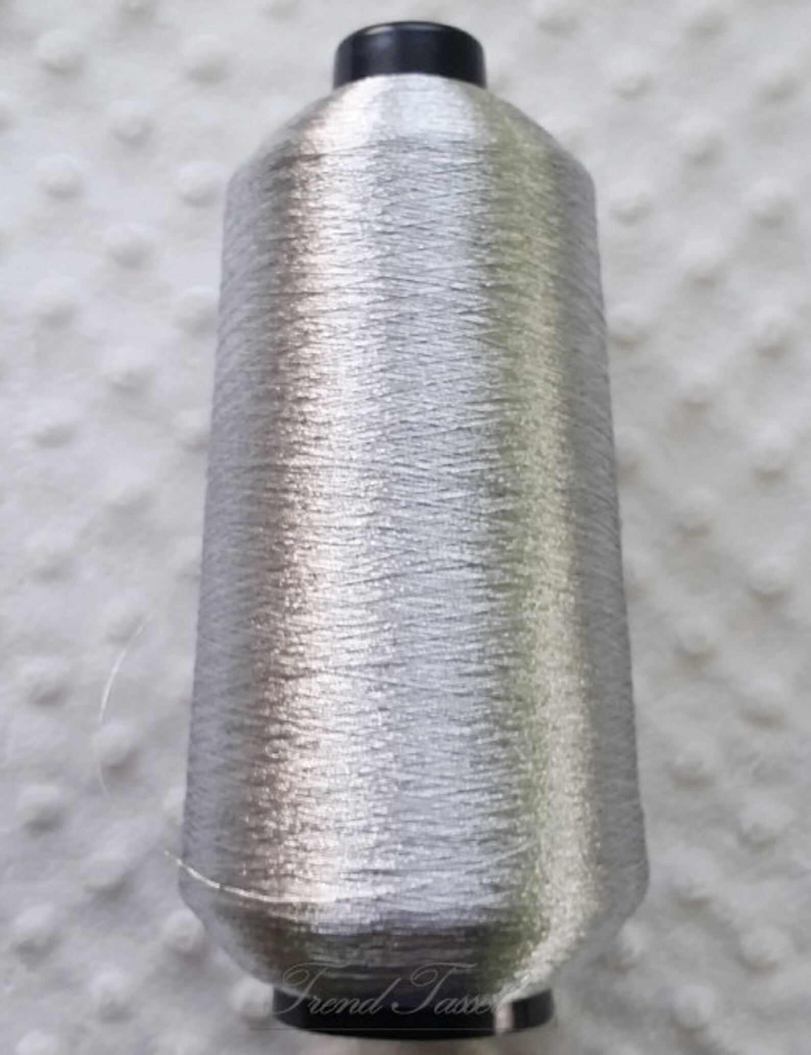 Spool 10000m Metallic Silver Thread Embroidery Material Etsy