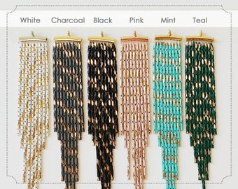 wholesale - 3" Shiny Chain Tassel, Color Chain Charm for Tassel Earrings, ET0036