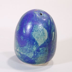 Blue and Green Stoneware Water Dropper