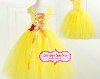 princess belle dress etsy