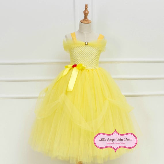 beauty and the beast baby dress