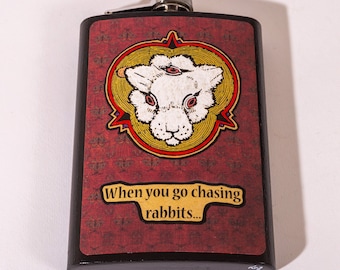 White Rabbit Flask