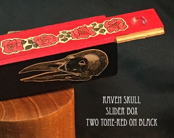 Raven and Roses Slider Box