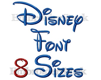 Walt Disney Font Machine Embroidery Design Alphbet Disney Embroidery Font Design Fonts For Embroidery