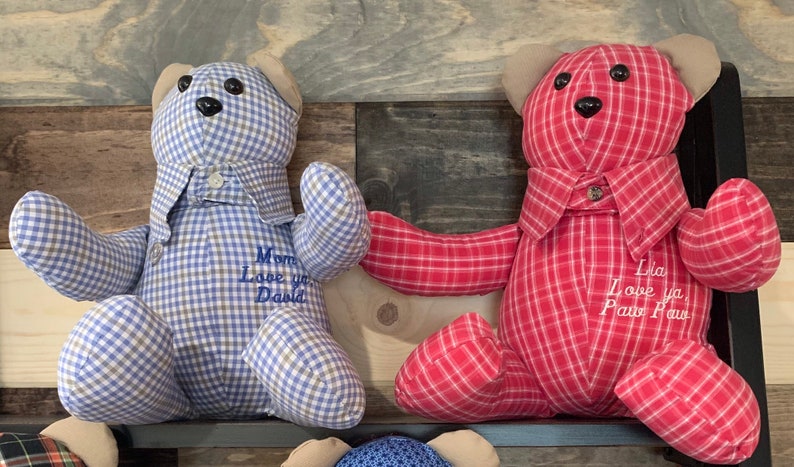 Keepsake Memory Bears Loved Ones Clothing | Etsy