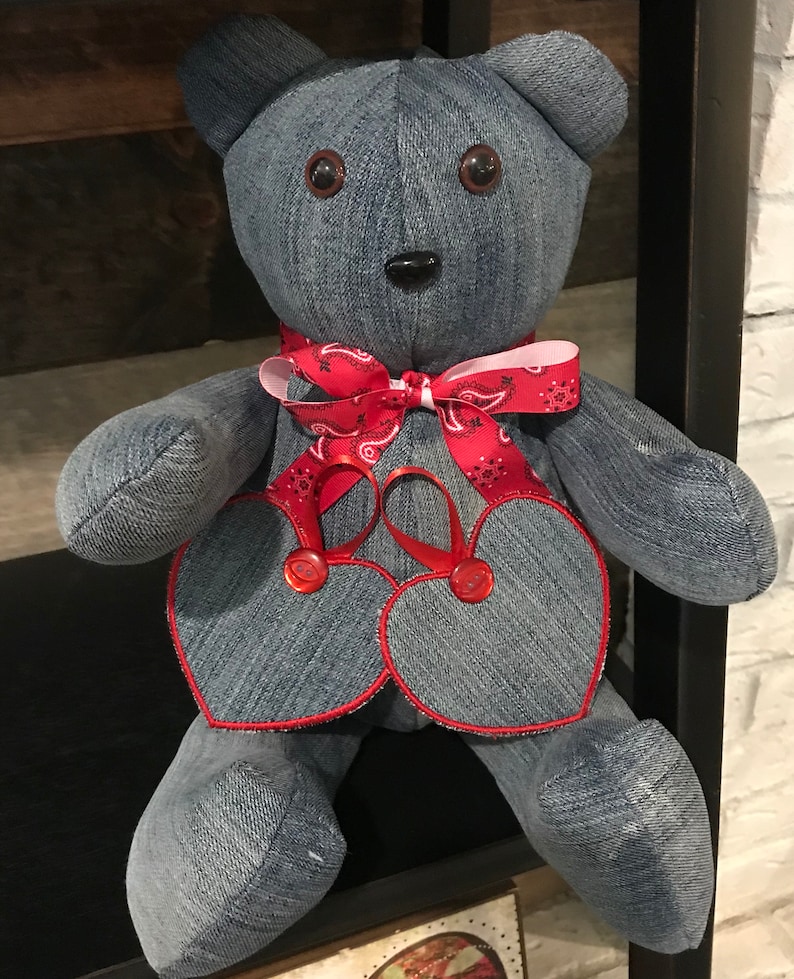 Memory Bears made from loved ones clothing | Etsy
