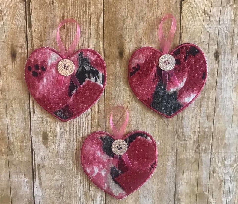 Ornaments Made From Loved Ones Clothing Etsy