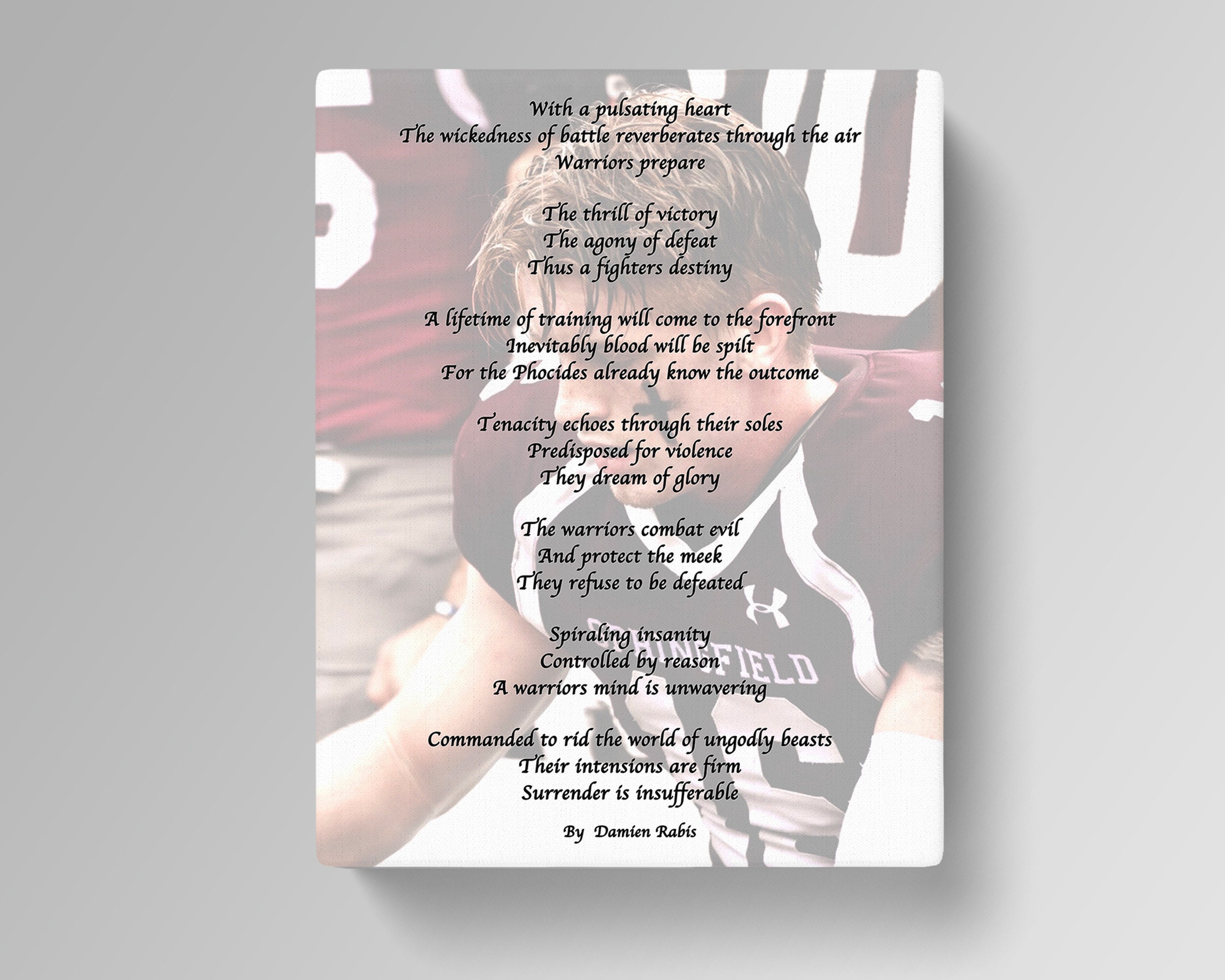 Custom Canvas With Lyrics Text Word Art Quotes. Etsy