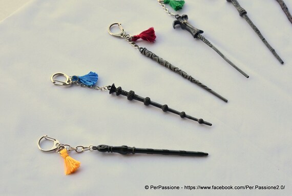 harry potter wand keychain