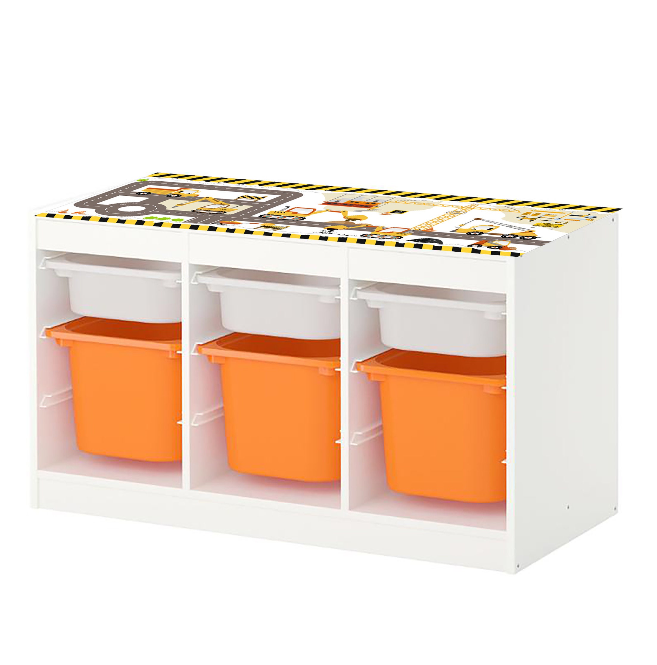 Removable Storage Bins for IKEA® Trofast SMALL -  Norway
