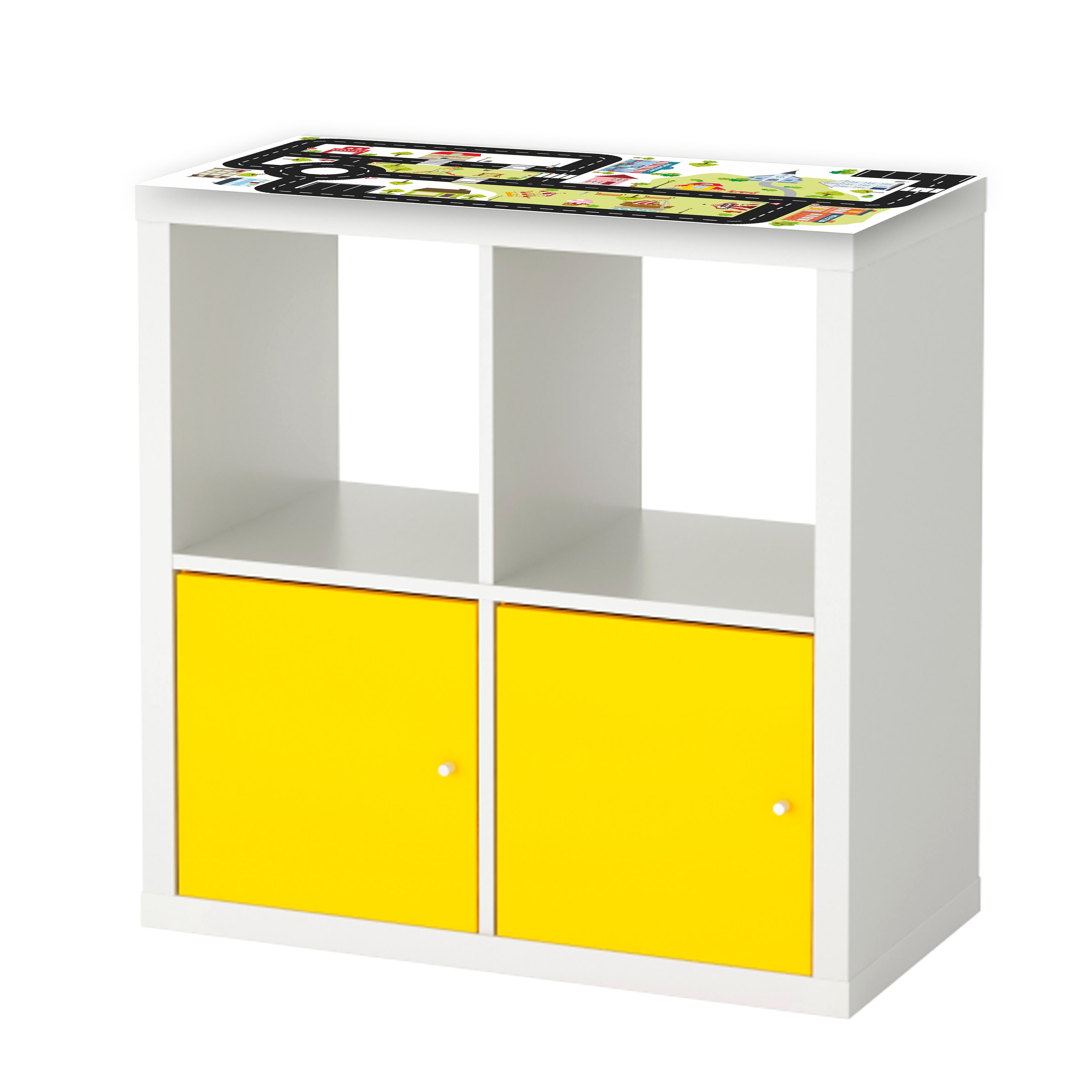 Play Mat for Cars 77x39cm Sticker ride on City Etsy