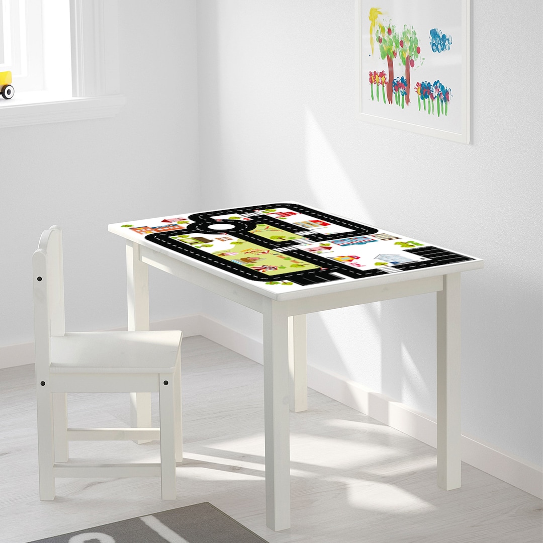Road Decal 75x50cm Furniture Stickers ride on City Sutitable for IKEA SUNDVIK Table Furniture Not Included Etsy UK