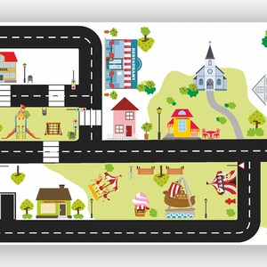 Autosticker: 88,9 x 27,94 cm 35 x 11 inch Meubelsticker "Ride on CITY" meubilair niet inbegrepen