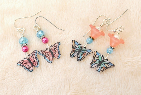 Butterfly earrings