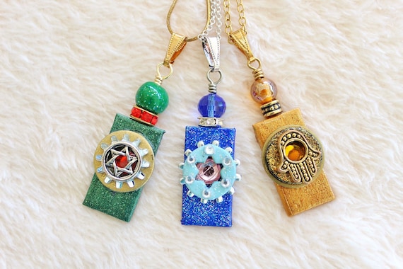 Star of David/Hamsa Panel necklaces