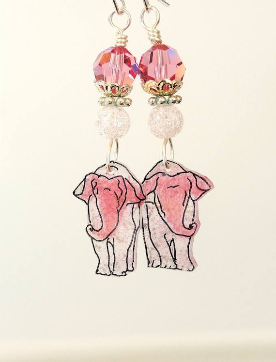 Elephant Safari Earrings (#623)