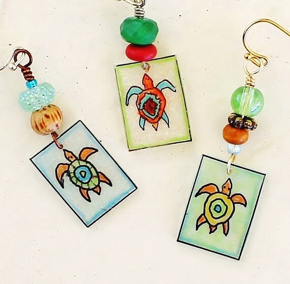 Sea Turtle earrings