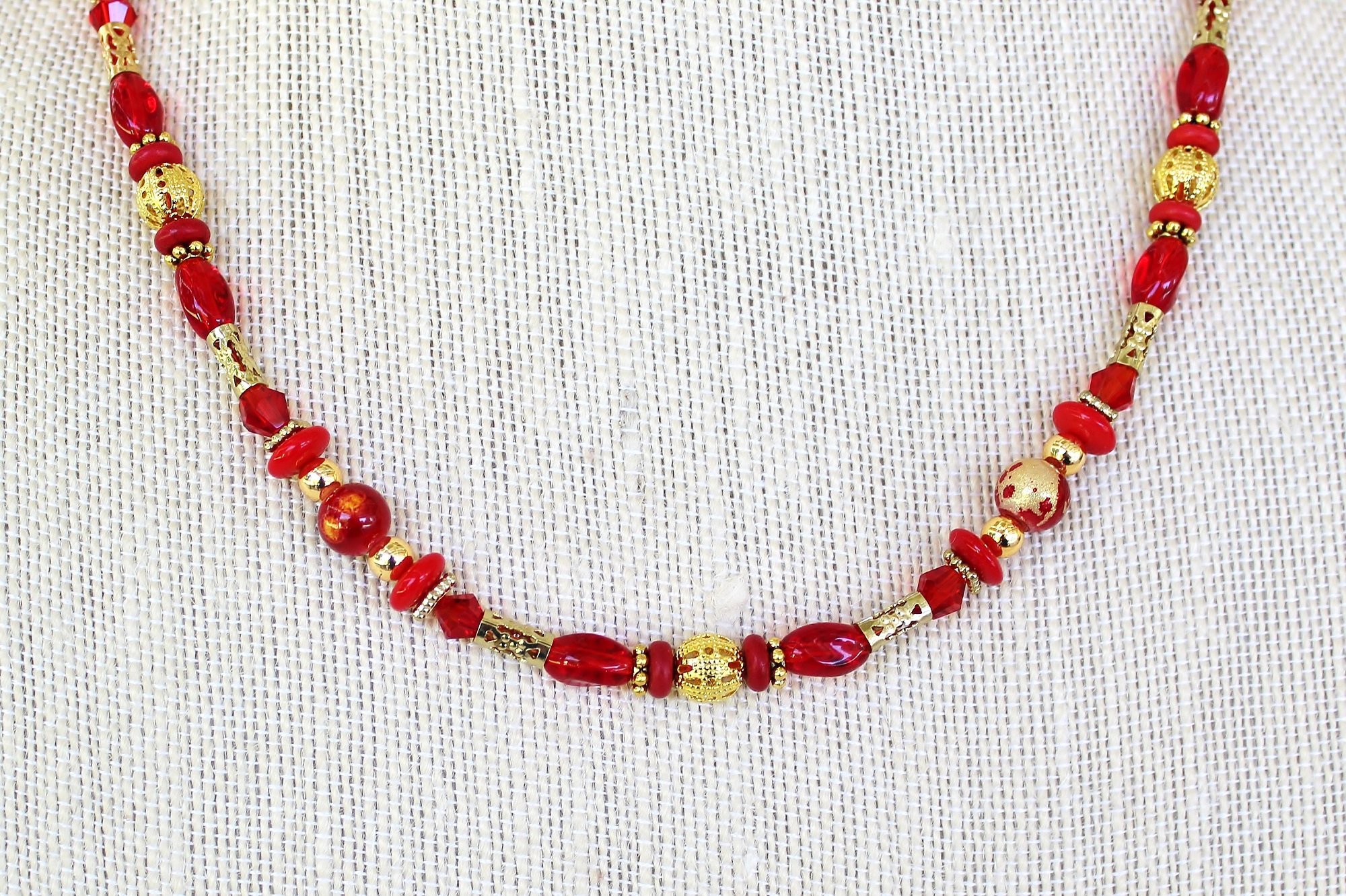 Bead necklace earring set, bead necklace, bead earrings, necklace