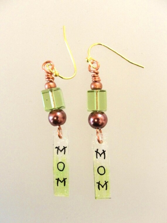 Mom Dangle Earrings (#261)