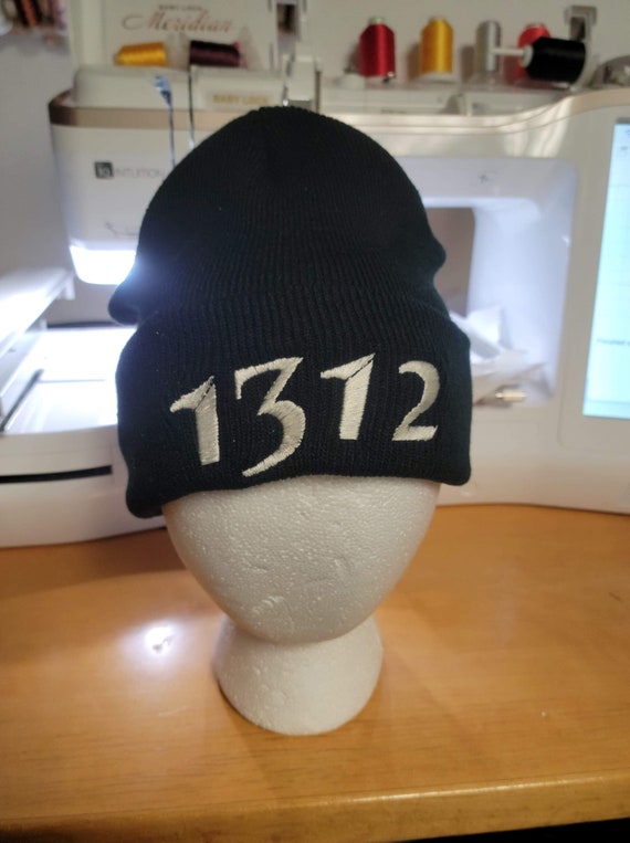 1312 Embroidered Beanie