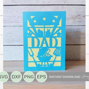 Download Fishing Vest Card Svg File Etsy
