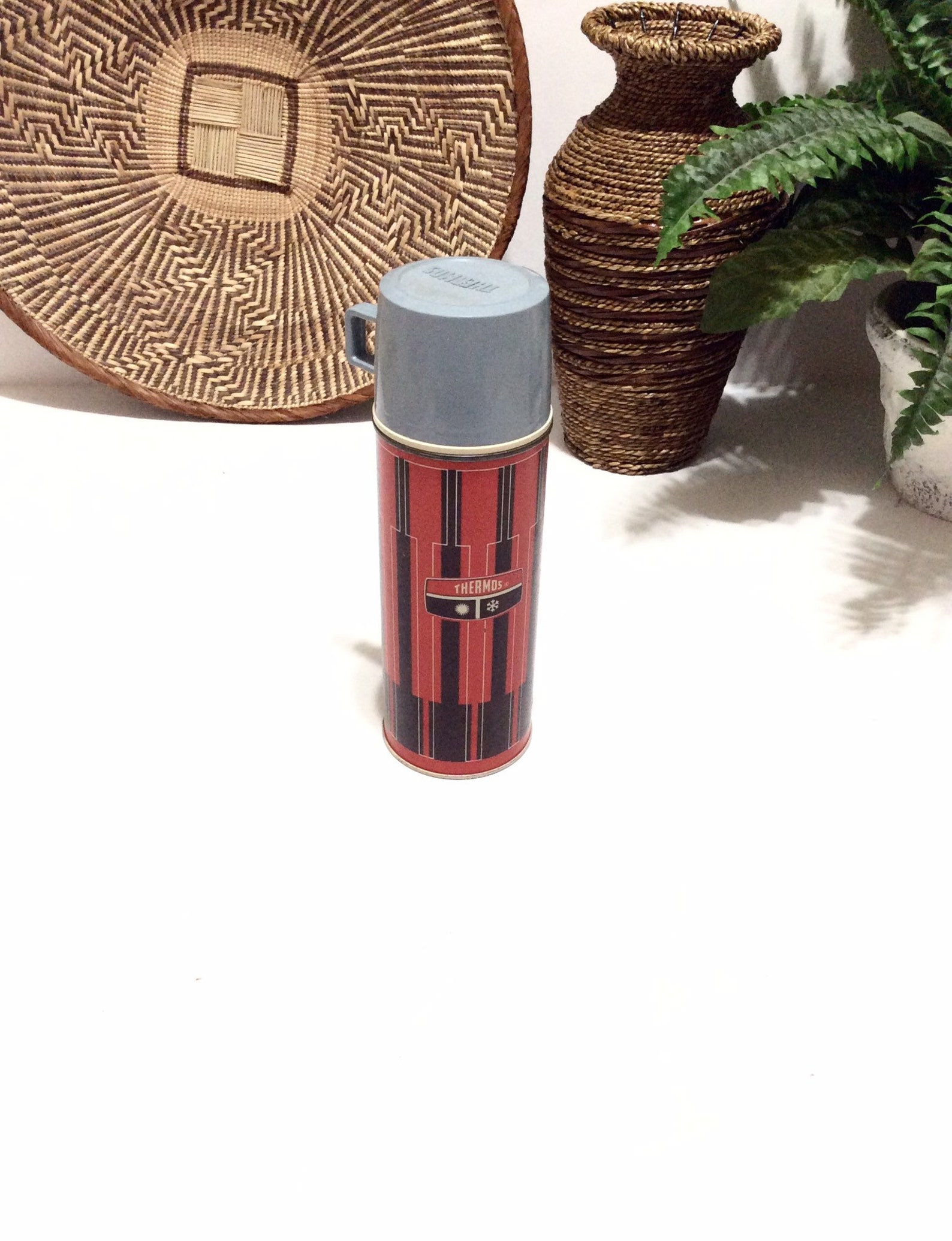 Vintage Thermos Metal Flask. Made in USA Etsy