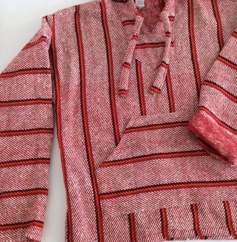 Baja hoodie red Clearance