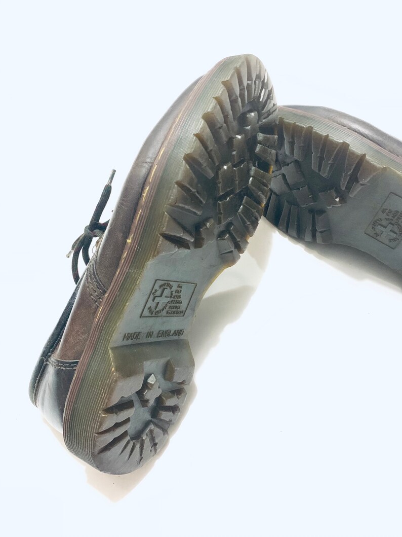 Brown Dr. Marten's Air Cushion, Leather Men's Boots. 80's Doc Martens