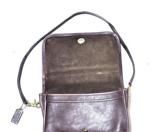 Vintage Coach 48005 Legacy Mini Crossbody Bag PERIWINKLE