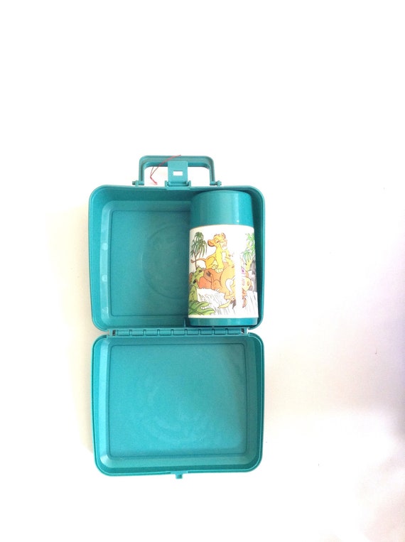 90's Lion King Hakuna Matata Lunch Box With Matching Thermos Flask