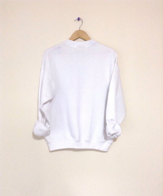 Penguin sweatshirt. White vintage soft and comfy … - image 3