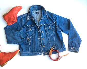 Baccini Denim Jacket - Etsy
