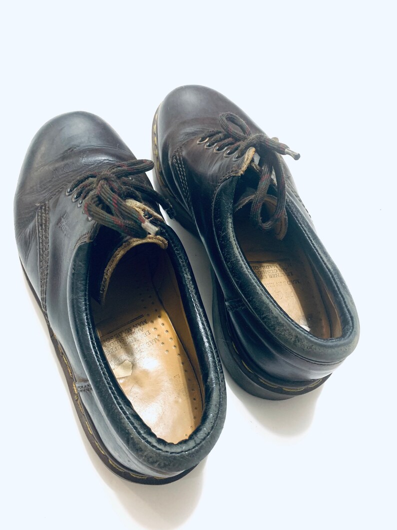 Brown Dr. Marten's Air Cushion, Leather Men's Boots. 80's Doc Martens