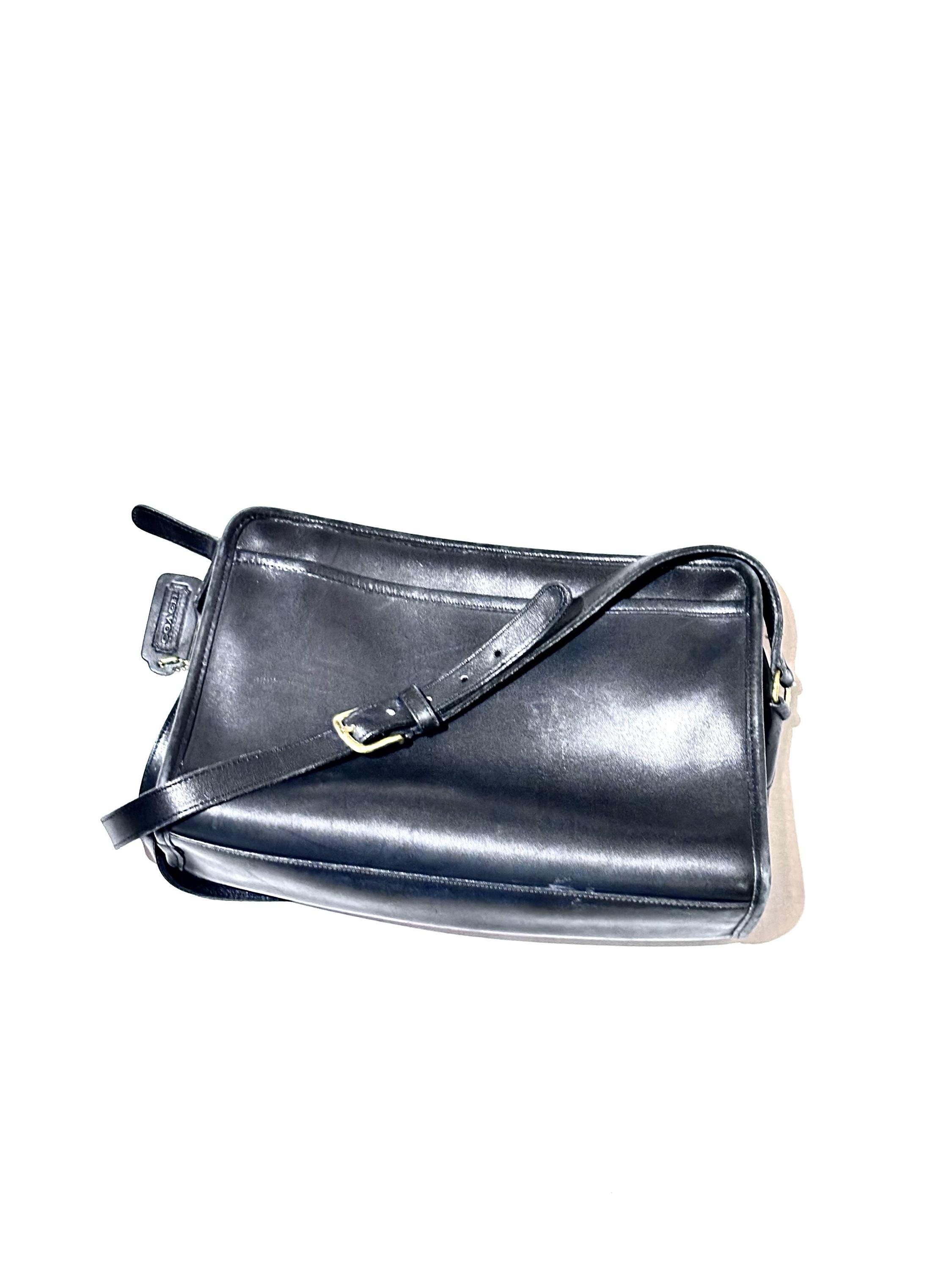 70s Leather Bag - Etsy