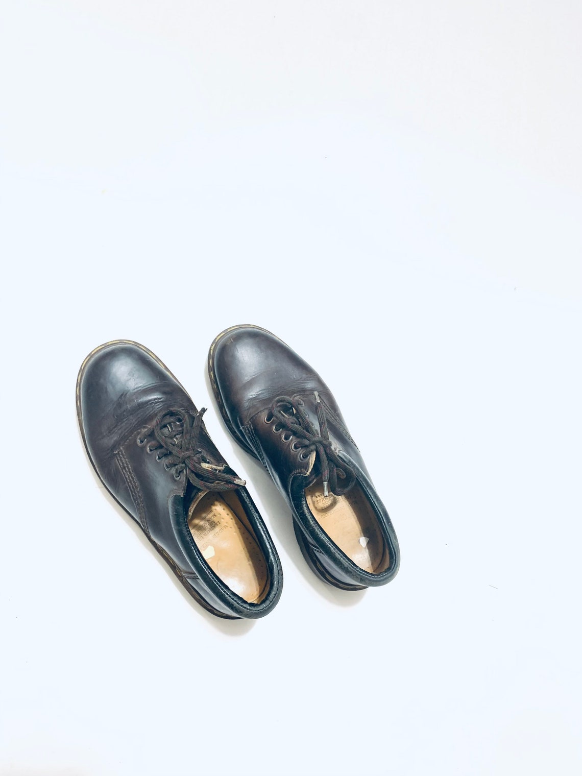 Brown Dr. Marten's Air Cushion, Leather Men's Boots. 80's Doc Martens