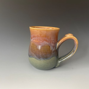 Tea/Coffee Handwarmer Ceramic Mug - Right Hand