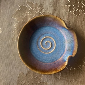 Southwest pottery Spoon Rest, Kitchen Utensil Dish. Kitchen decor.