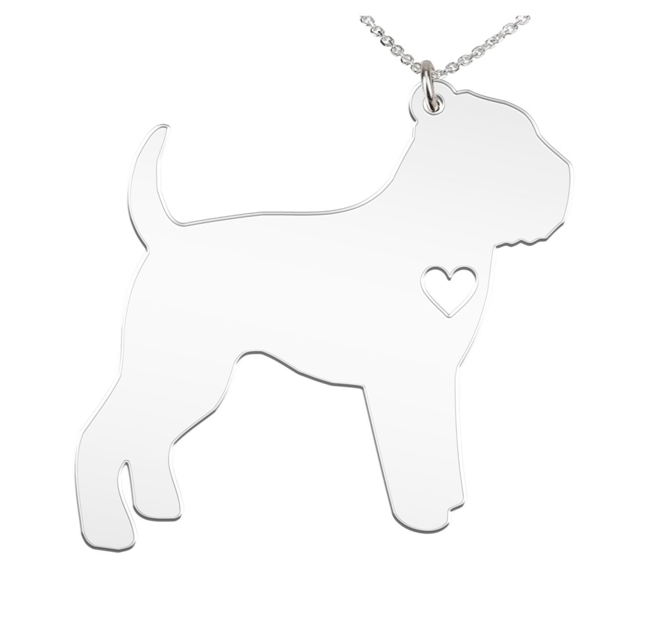 Wheaton Dog Chain Necklace Personalised Dog Necklace Etsy