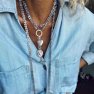 Sterling silver fashion necklaces deals