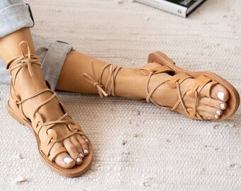 eulala ankle tie sandal