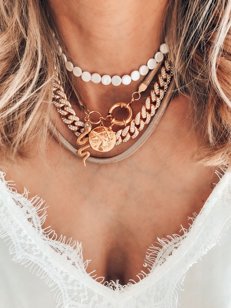 pearl choker necklace Real pearl necklaces gift for her,christmas gift