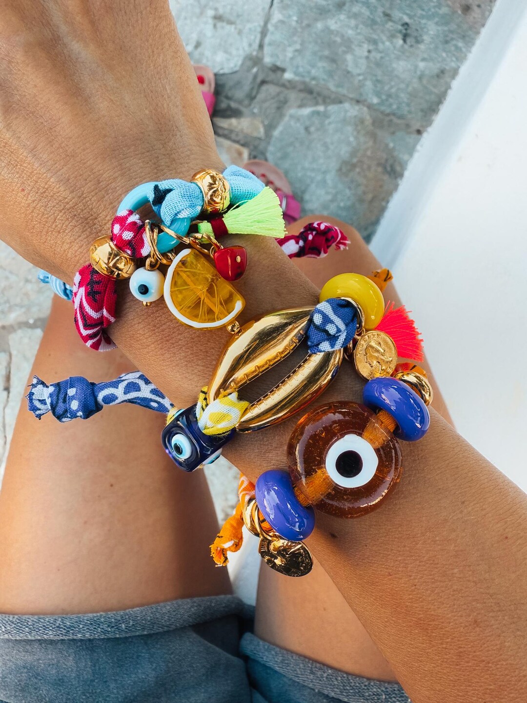 Bracciale Uomo,Pietra Naturale Turchese Braccialetto Di Cristallo Antico Boho Largo Fatto A Mano Avvolgere Tessuto Braccialetto Di Energia Pietre Preziose Perline Braccialetto Gioielli Per Uomo Donn