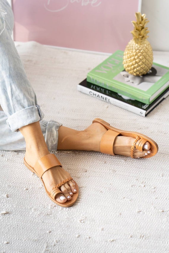 CHANEL Authentic Womens Beach Sandals Thong Flip Flop Size 40