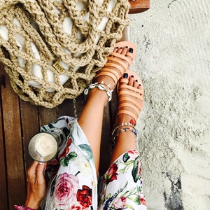 Black sandals,ancient greek style sandals,toe ring classic sandals,black slippers,strappy sandals,black slides image 6